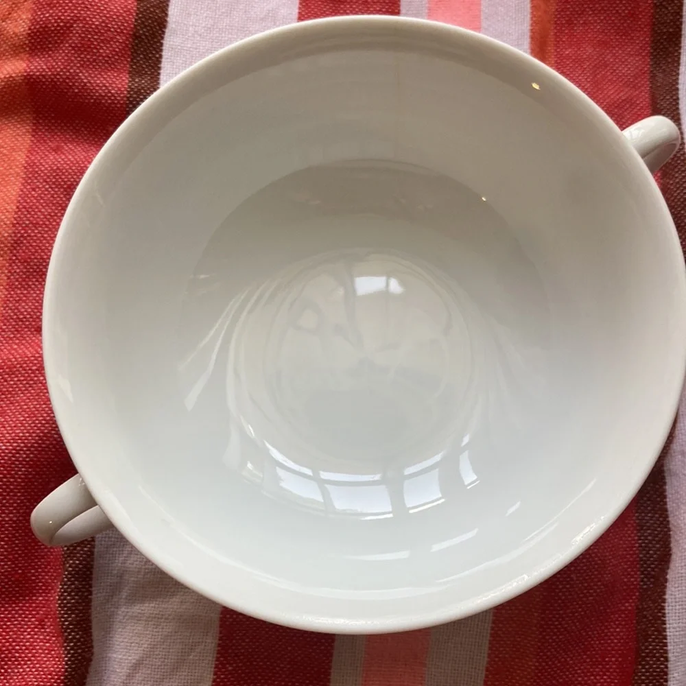 2 Authentic Fine Bone China Rosenthal Germany 2 Handle Soup Bowls - Picture 7 of 12